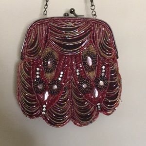 Vintage beaded evening bag